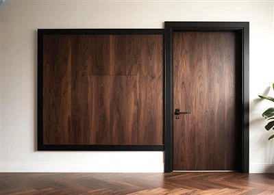 Prefinowane panele forniru drewna